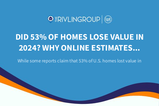 Did 53% of Homes Lose Value in 2024? Why Online Estimates Don’t Tell the Full Story